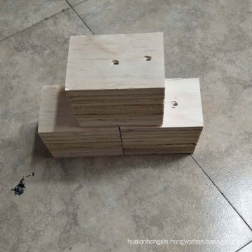 9*9*9cm  plywood block/chip block for pallet